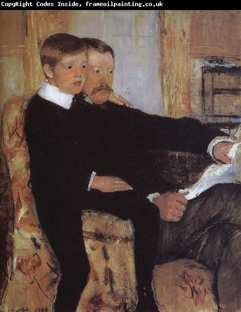 Mary Cassatt Alexander and his son Robert